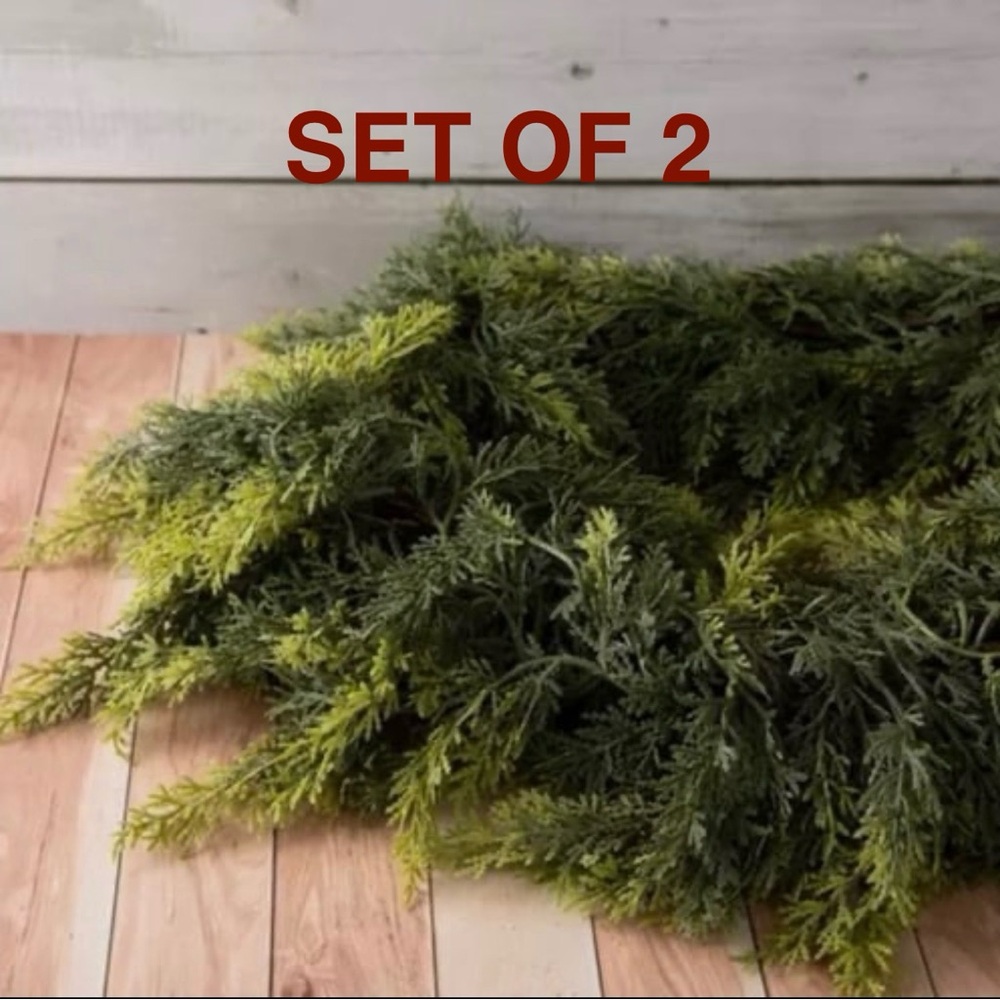 Set of 2 Hobby Lobby Cedar Garland